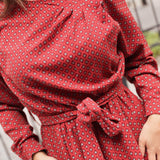 Robe Sheryl rouge