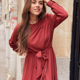 Robe Sheryl rouge