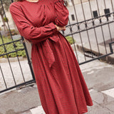 Robe Sheryl rouge